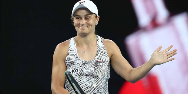 Ashleigh Barty has a streak of seven victories with a 2-0 score
