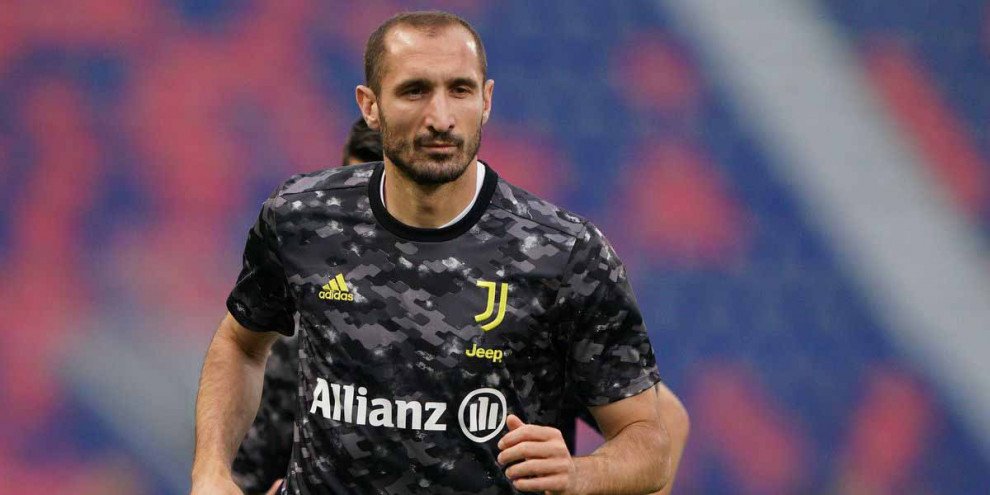 The captain Giorgio Chiellini is indispensable for Juventus